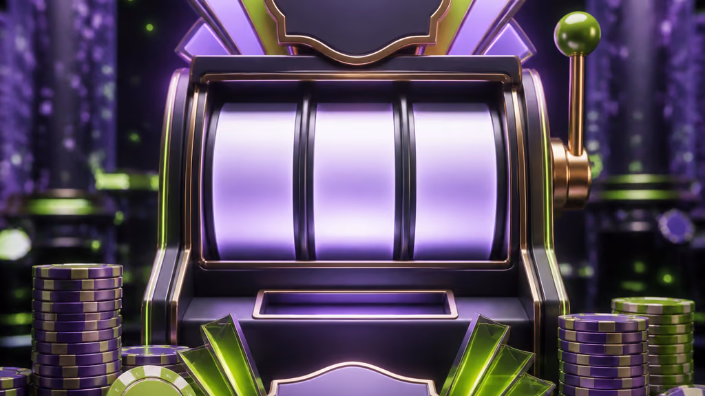 Slot provider and jackpot feature illustration